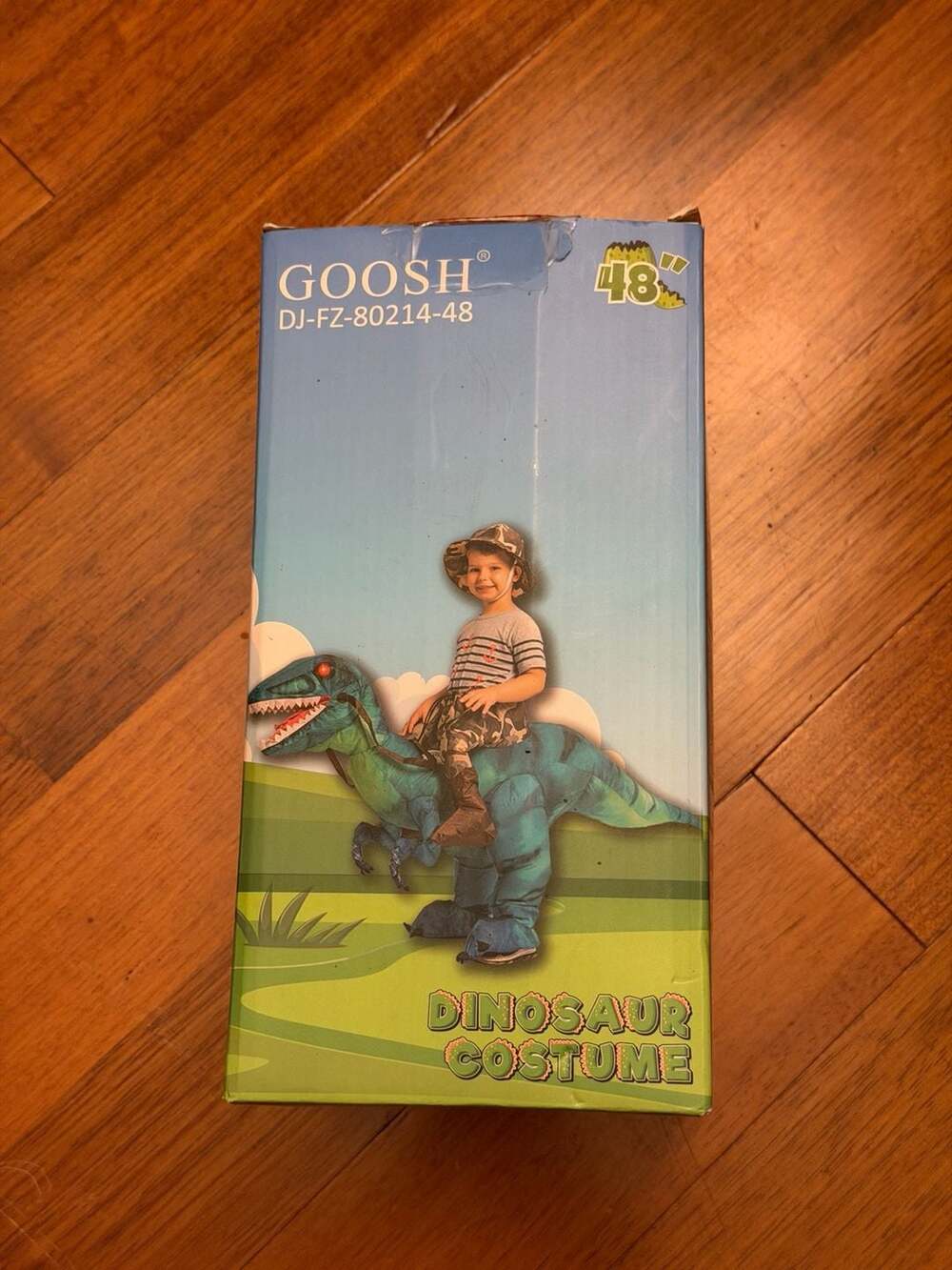 48 inch Inflatable Dinosaur Costume for Kids, Toddler to Teen  Halloween Party
